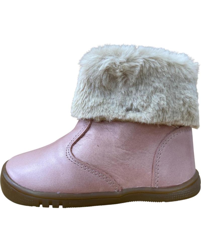 STIVALETTO FLESSIBILE PIRUFIN MADISON ROSA CON PELLICCIA ROSA