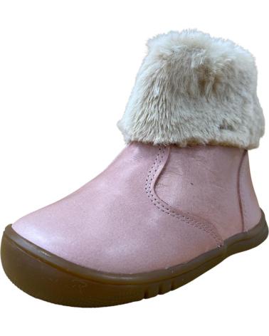 STIVALETTO FLESSIBILE PIRUFIN MADISON ROSA CON PELLICCIA ROSA