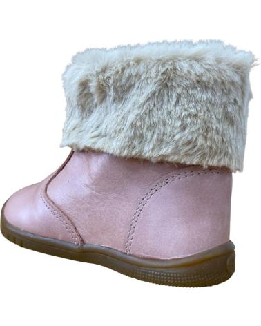 STIVALETTO FLESSIBILE PIRUFIN MADISON ROSA CON PELLICCIA ROSA