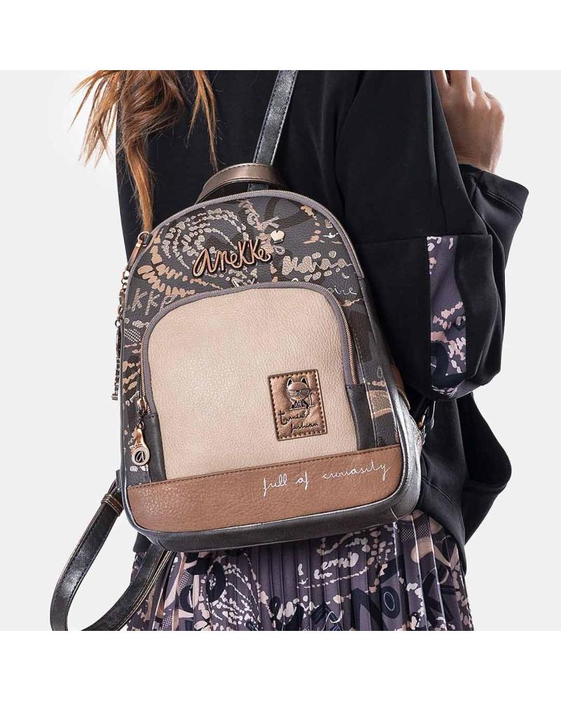 ANEKKE RUCKSACK 3 FÄCHER MODELL 41785-044 INTENTIONS BEIGE BEIGE