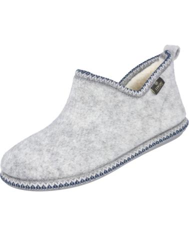 PANTOFOLE DA CASA CHIUSE CALZAMUR 50371 GRIGIO GRIS