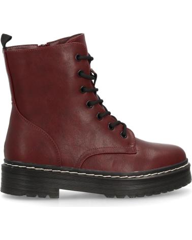PUNTOSALAO MILITARY STYLE BOOTS BURGUNDY ZS-98 VARIOS COLORES