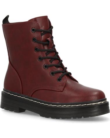 PUNTOSALAO MILITARY STYLE BOOTS BURGUNDY ZS-98 VARIOS COLORES
