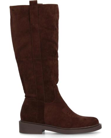 PUNTOSALAO BOTAS DE CAÑA ALTA DB TACÓN BAJO COLOR MARRÓN VARIOS COLORES