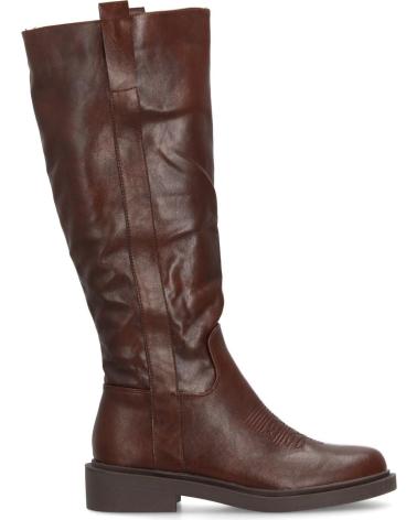 PUNTOSALAO BOTAS DB-5 DE CAÑA ALTA COLOR CAFÉ CON TACÓN BAJO VARIOS COLORES