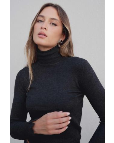 PUNTOSALAO JERSEY BASICO PUNTO CUELLO SUBIDO VARIOS COLORES