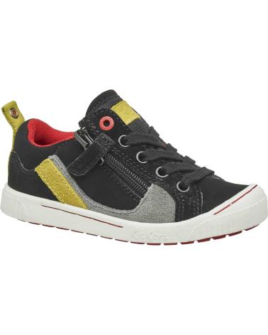 KICKERS ZAPATO NINO ZIGZAGUER - NEGRO