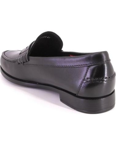 MOCASSINI CALLAGHAN 16100 CONFORT IN PELLE NERA NEGRO