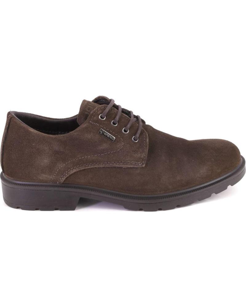 ZAPATOS CON CORDONES IGI&CO 8602333 DE ANTE MARRÓN MARRON