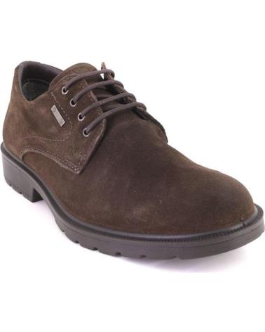 ZAPATOS CON CORDONES IGI&CO 8602333 DE ANTE MARRÓN MARRON