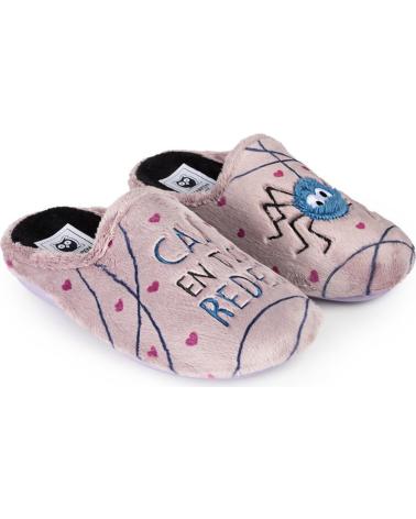 MARPEN ZAPATILLAS DE CASA DISEÑO ARAÑA LILA LILA