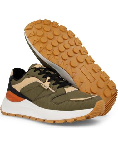 PAREDES BASKETS DÉCONTRACTÉES TAVERNES VERTES POUR HOMME VERDE