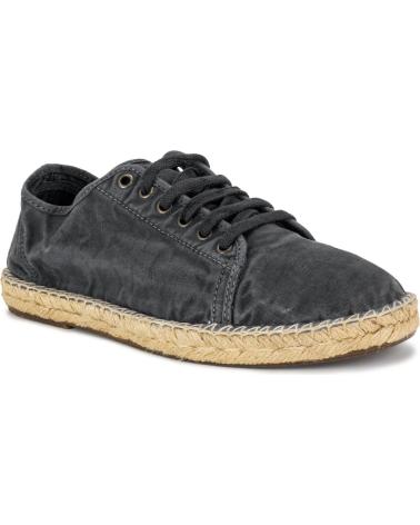 NATURAL WORLD ALPARGATAS HOMBRE INGLES YUTE 321E - NEGRO
