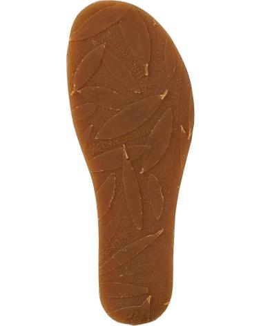 SANDALIA EL NATURALISTA PICUAL N5855 CON CUÑA, COLOR NEGRO NEGRO