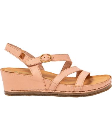 EL NATURALISTA PICUAL N5855 WEDGE SANDAL, ORANGE NARANJA