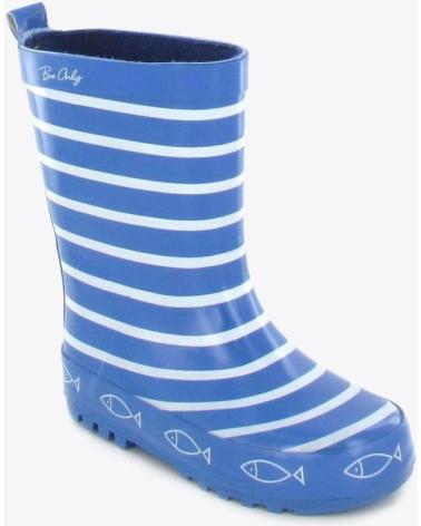 BOTA DE CHUVA BE ONLY TIMOUSS RISCAS AZUIS PARA CRIANÇA AZUL