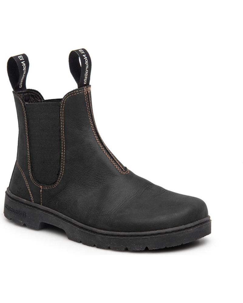 EL NATURALISTA STIEFEL NOMADA N5262 SCHWARZ NEGRO