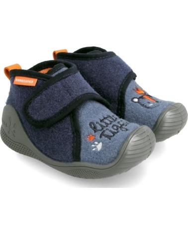BIOMECANICS HOME SLIPPERS 211161 BLUE VELCRO AZUL