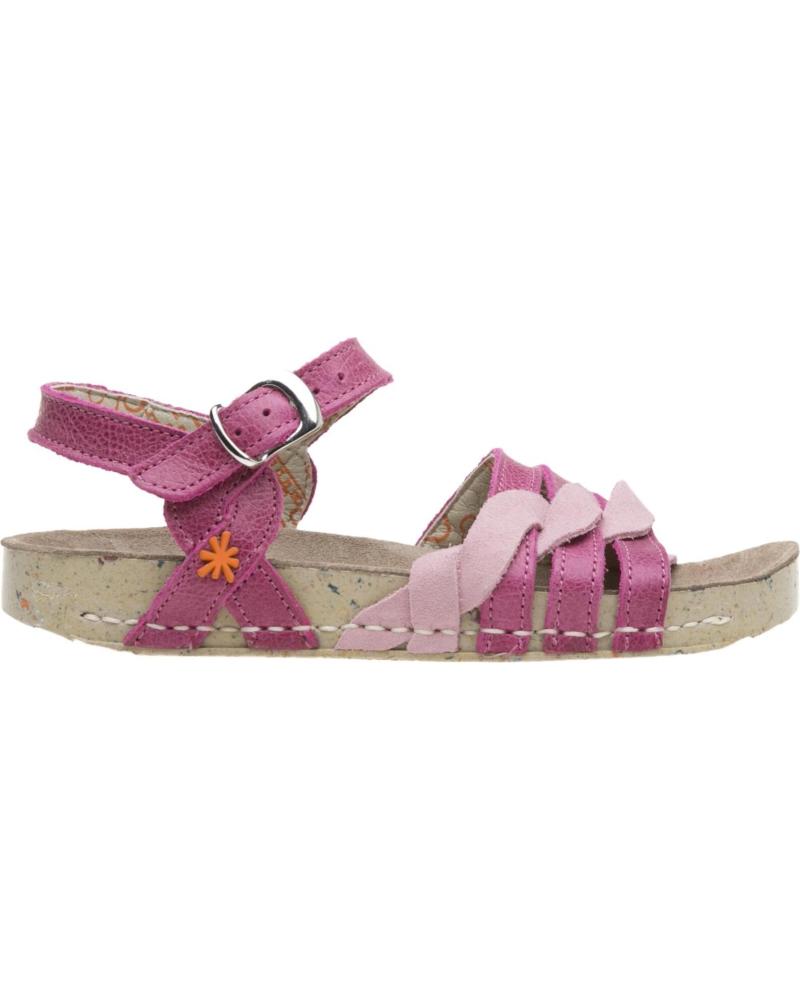 KIDS' SANDAL ART COMPANY ARTKIDS I PLAY A430 PINK AND BEIGE BEIGE