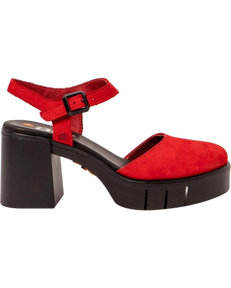 SANDÁLIA DE SALTO ART COMPANY EIVISSA 1991 VERMELHA ROJO