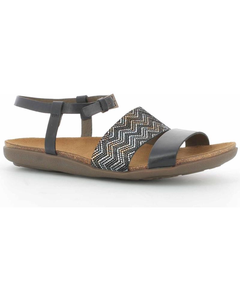 KICKERS ANAMORFIK SANDALE NOIRE NEGRO