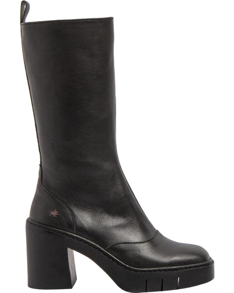 ART COMPANY BOTA BERNA 1976 PRETA COM SALTO NEGRO