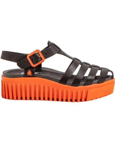 ART COMPANY SANDÁLIA CANGREJERA BRIGHTON 1575 PRETO LARANJA VARIOS COLORES