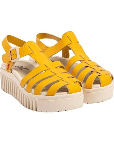 ART COMPANY SANDÁLIA CANGREJERA BRIGHTON 1575 AMARELA AMARILLO