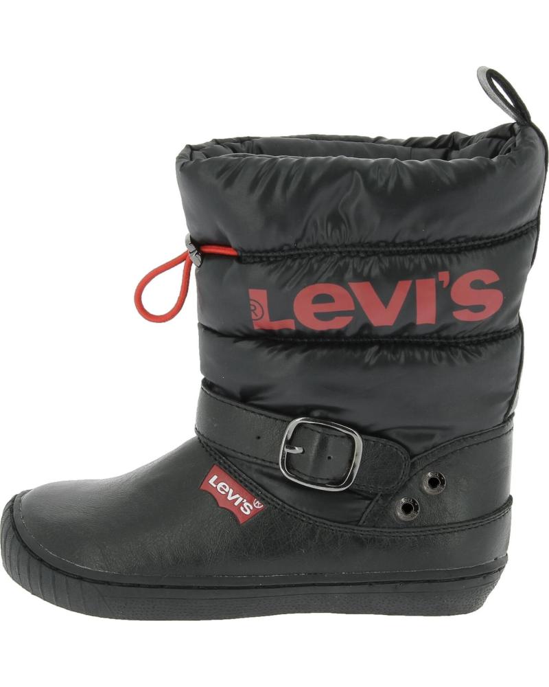 LEVI'S SENTINEL - STIVALI INVERNALI NERI IMBOTTITI NEGRO