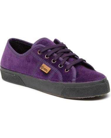 TÊNIS CASUAL NATURAL WORLD BASKET VELVET 2923, ROXAS MORADO