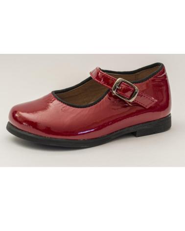 CIRQUS SABRINAS MARY JANE EM PELE ENVERNIZADA MODELO 142099 VERMELHO ROJO
