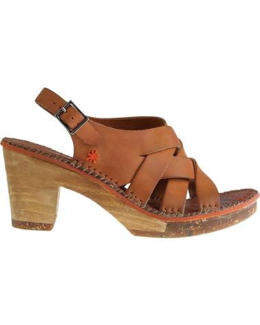 ART COMPANY SANDÁLIA AMSTERDAM 0323 EM COURO MARROM MARRóN