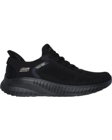 SKECHERS ZAPATILLAS BOB SQUAD MUJER 117497-BBK NAN