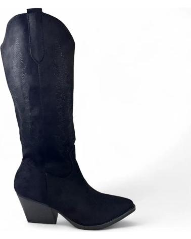 TIMBOS BOTA COWBOY DE MUJER COLOR 132228 NEGRO