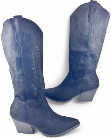 TIMBOS BOTA COWBOY DE MUJER COLOR 132228 NEGRO