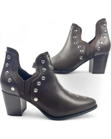 TIMBOS BOTIN COWBOY DE MUJER COLOR MARRON 132224 MARRóN