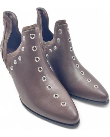 TIMBOS BOTIN COWBOY DE MUJER COLOR MARRON 132224 MARRóN