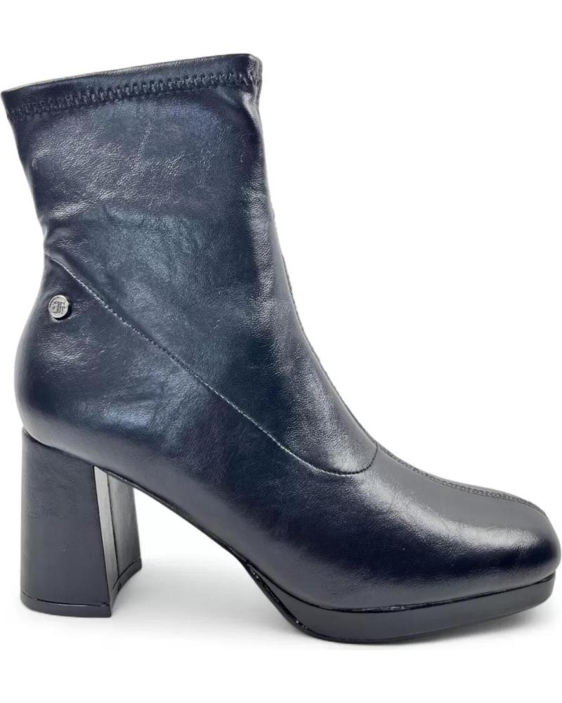 TIMBOS BOTIN TACON PLATAFORMA DE MUJER 132219 NEGRO