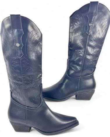 TIMBOS BOTA COWBOY DE MUJER COLOR 132216 NEGRO