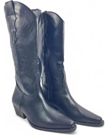 TIMBOS BOTA COWBOY DE MUJER COLOR 132216 NEGRO