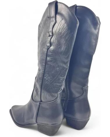 TIMBOS BOTA COWBOY DE MUJER COLOR 132216 NEGRO