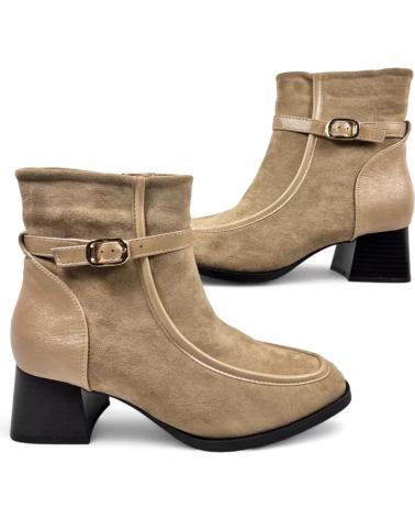 TIMBOS BOTIN TACON DE MUJER COLOR 132212 NEGRO