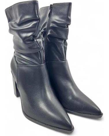 TIMBOS BOTIN TACON DE MUJER 132201 NEGRO