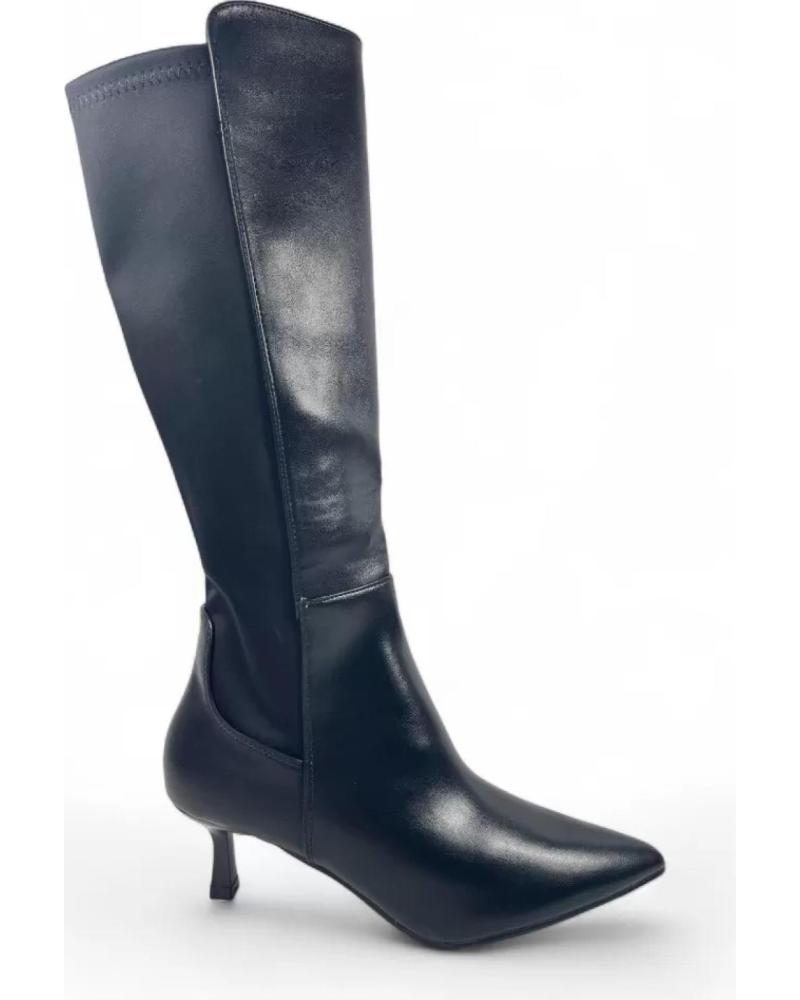 TIMBOS BOTA TACON DE MUJER COLOR 132194 NEGRO