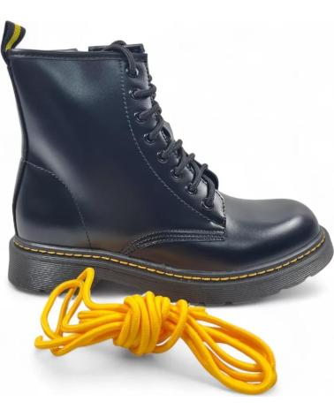 TIMBOS BOTIN MILITAR DE MUJER 132192 NEGRO