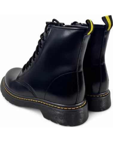 TIMBOS BOTIN MILITAR DE MUJER 132192 NEGRO