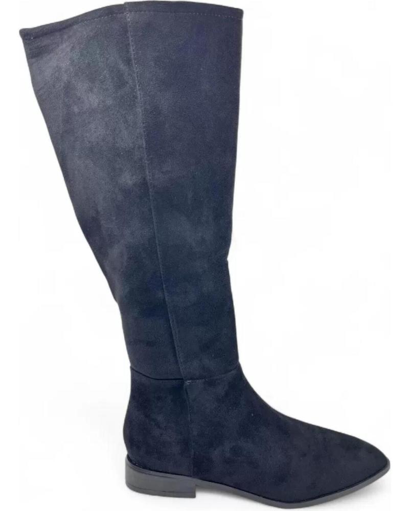 TIMBOS BOTA PLANA DE MUJER COLOR 132191 NEGRO