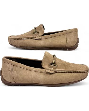 TIMBOS MOCASIN COMODO DE HOMBRE KAKI 132186 MARRóN