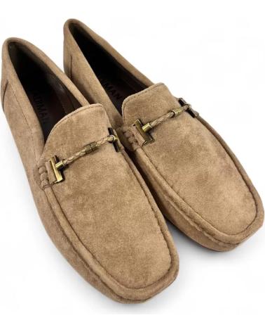 TIMBOS MOCASIN COMODO DE HOMBRE KAKI 132186 MARRóN