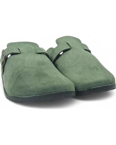 ZUECO CERRADO PLANO TIMBOS 132163 VERDE VERDE